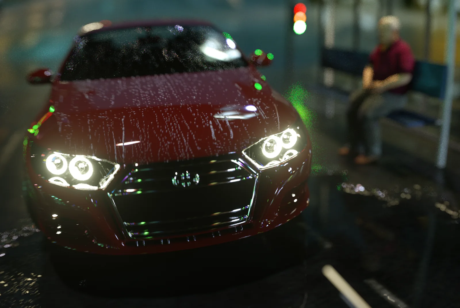 Car visual art