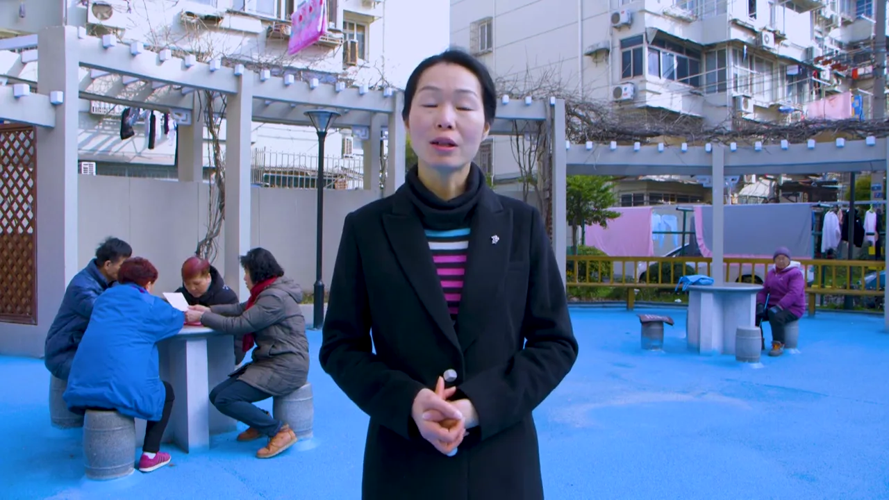上海靜安區作品畫面：街區生活現場